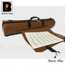 Bro Pro - PU皮圓筒形高音(Soprano)薩克斯管樂器盒連袋